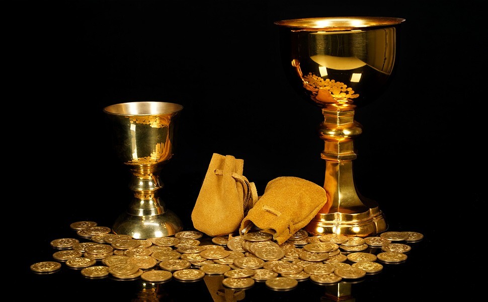 Medieval Belt Pouch Drawstring Viking Suede Leather Handmade Bag Set of 2 Yellow