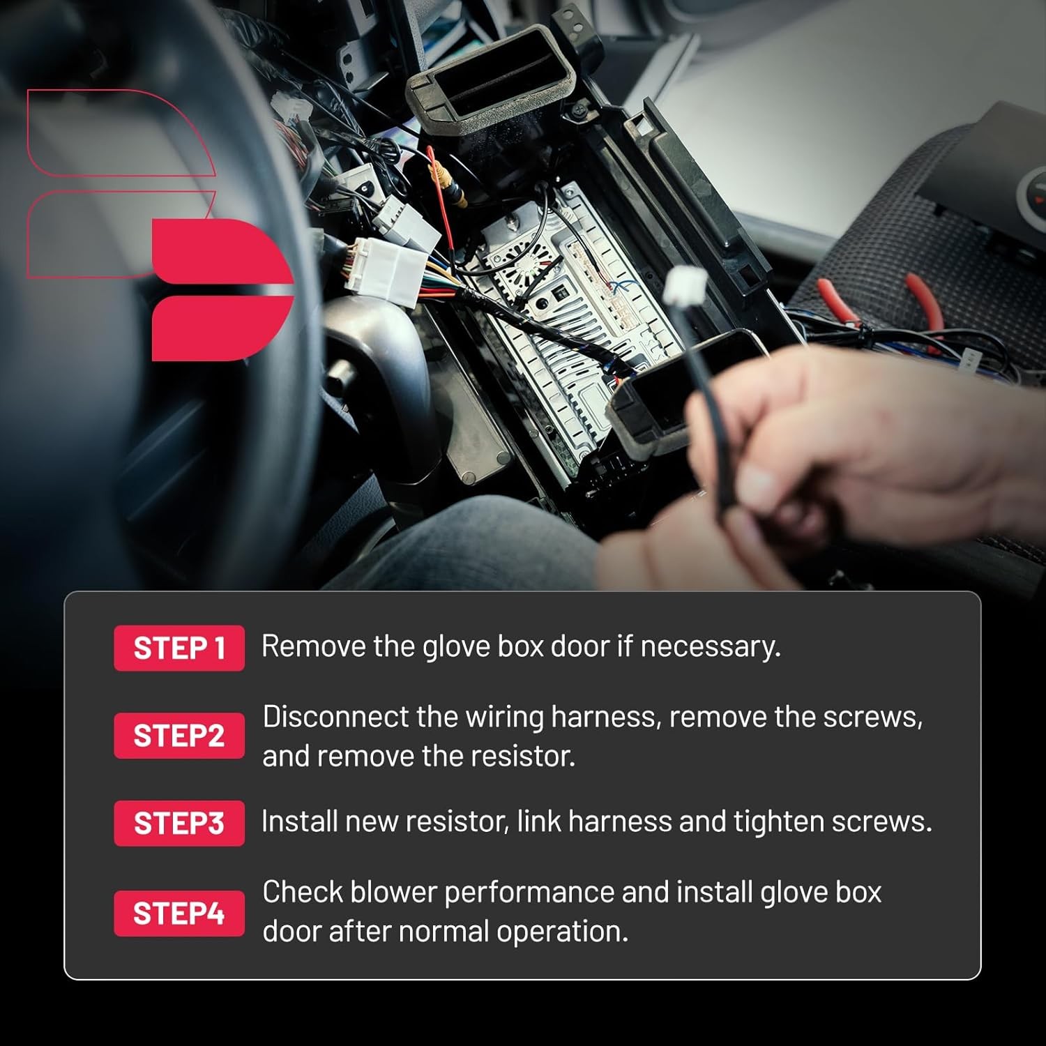 Blower Motor Resistors Front for Chevy SaVana Express Van GMC 3500 2500 1500 G30