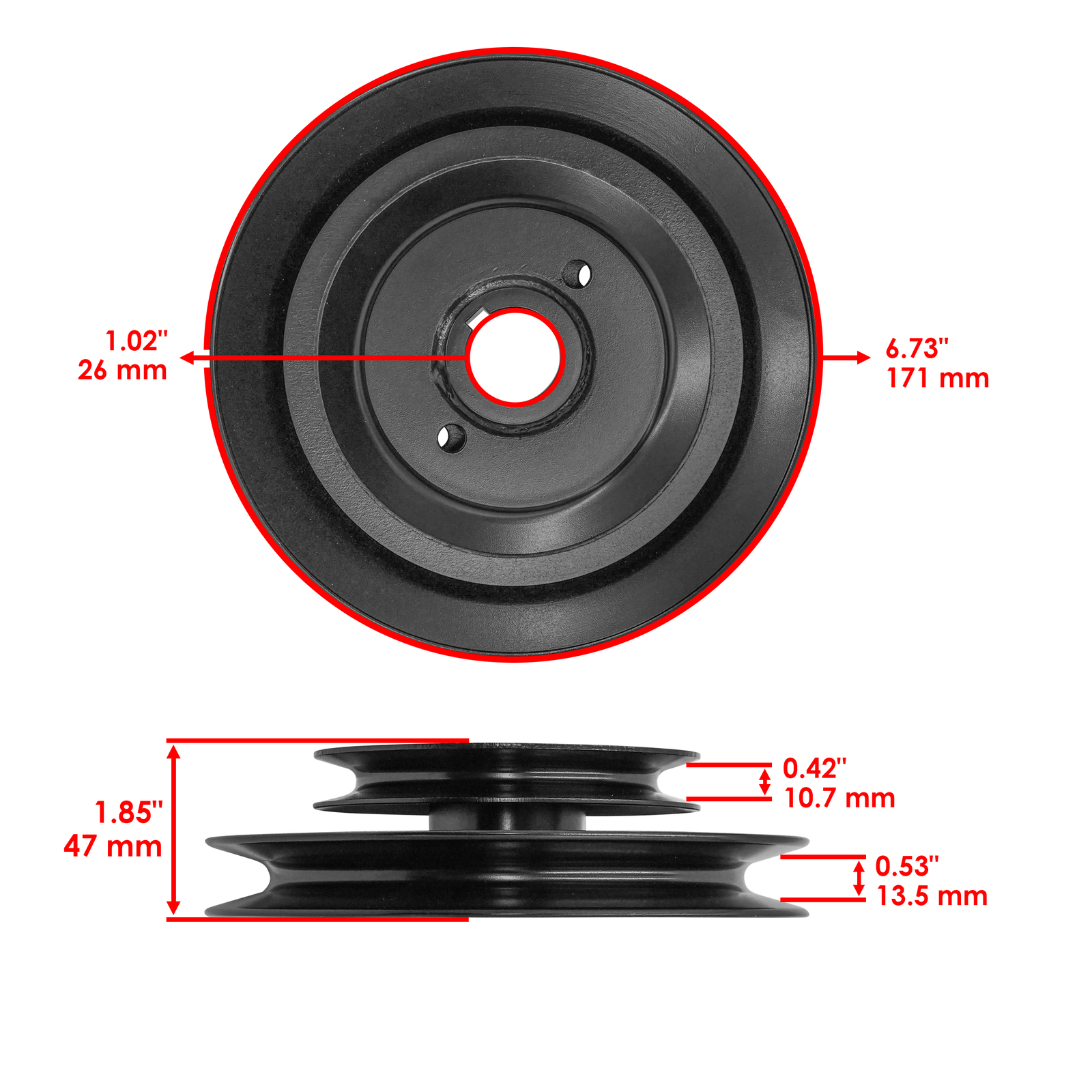 60" Deck Spindle Pulley Blade Belt Kit for Gravely 991038 991041 991055 991057