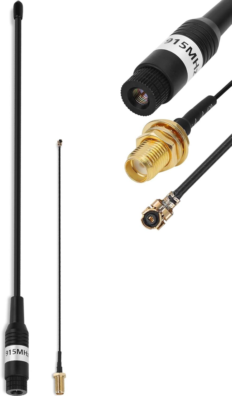 For Meshtastic LoRa Antenna 915MHz 10dBi Gain Long Range Soft Whip with SMA Male