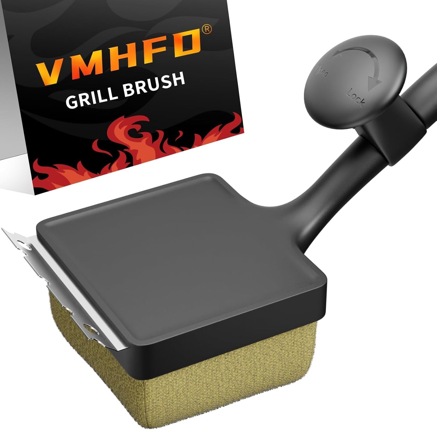 Grill Brush and Scraper, Bristle Free Steam Cleaning Safe for All Grill Types...