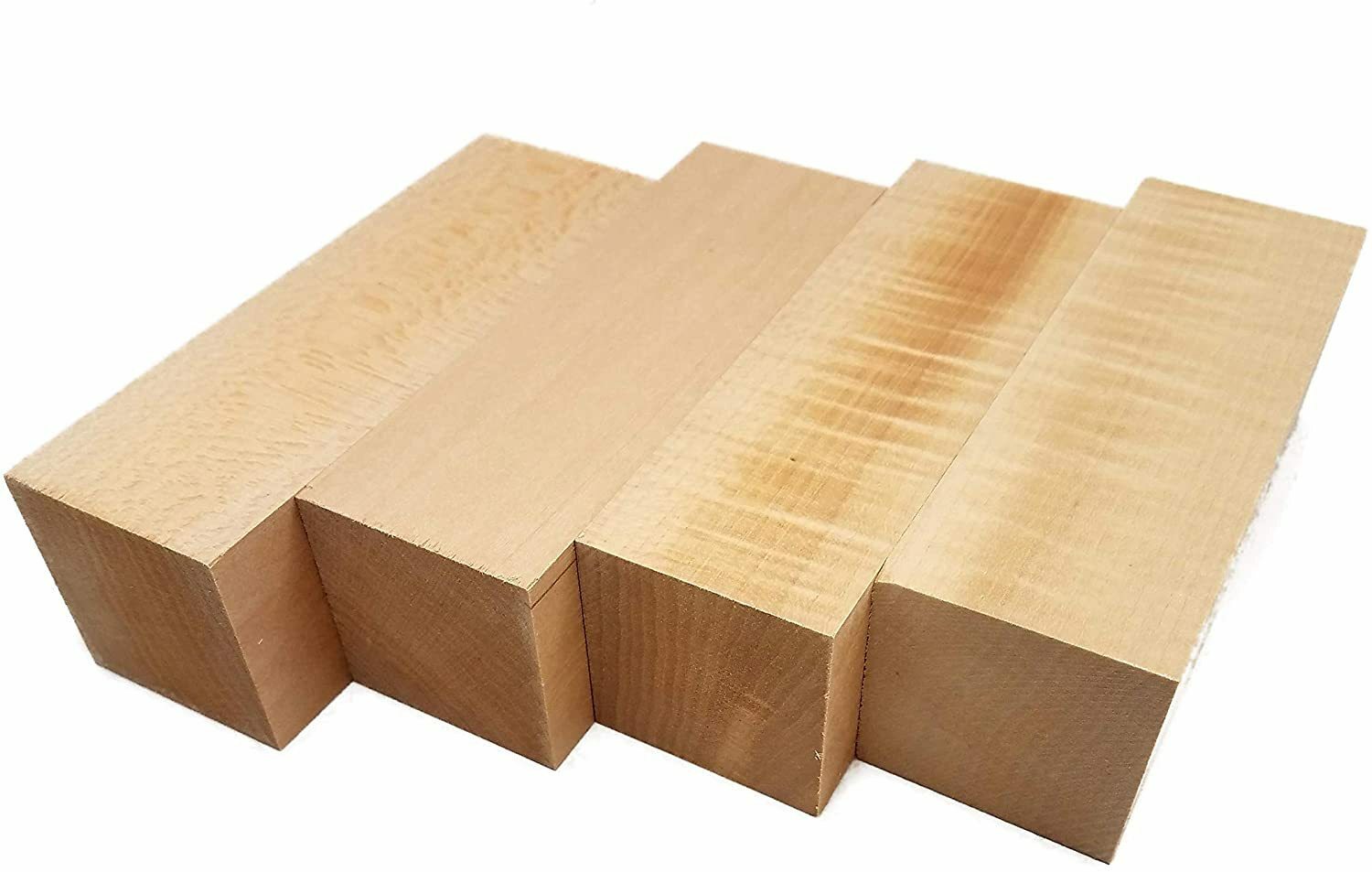 Basswood Carving Blocks - 2" x 2" x 6" (4 Pcs)