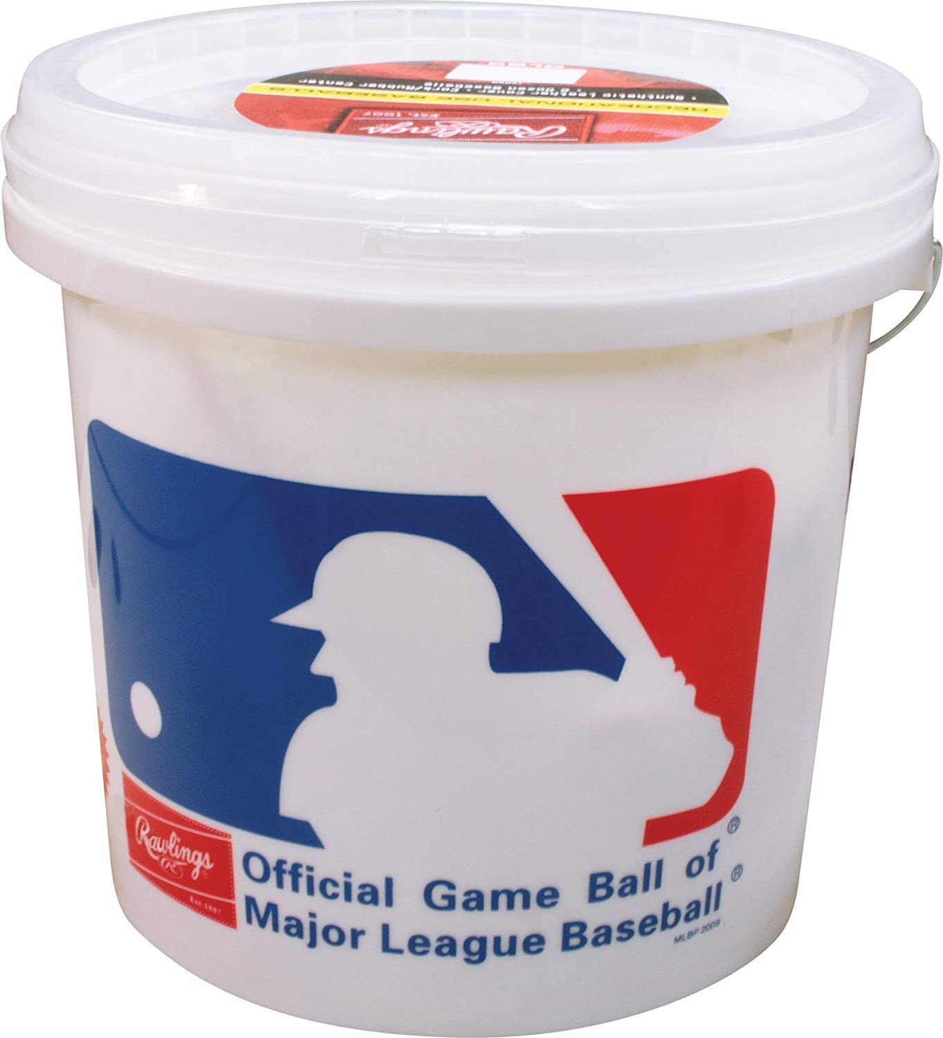 Rawlings Official League Competition Grade Baseballs - Bucket Of 24 Base Balls