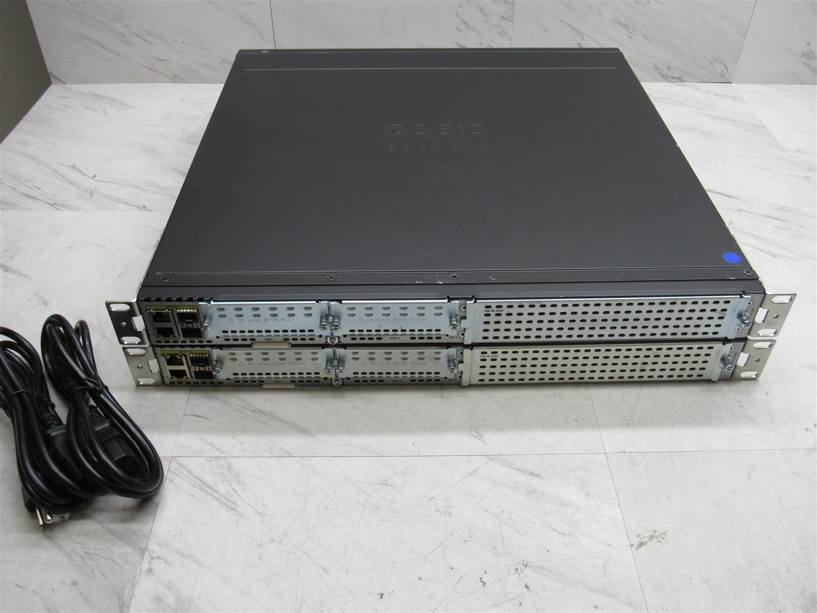 2 LOT - CISCO 4300 Series ISR4331 Integrated Services Router ISR4331/K9 TESTED