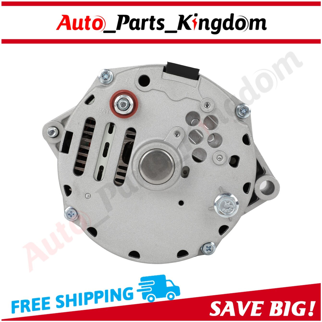 For High Output 105Amp 1-Wire 10SI Self-exciting SBC BBC GM ADR0151 Alternator