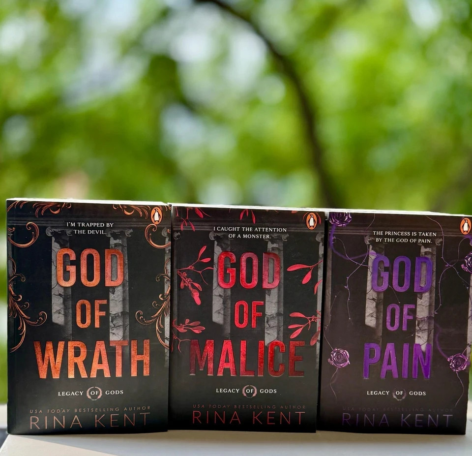 Rina Kent 6 Book Set | Legacy of Gods Series Paperback | English