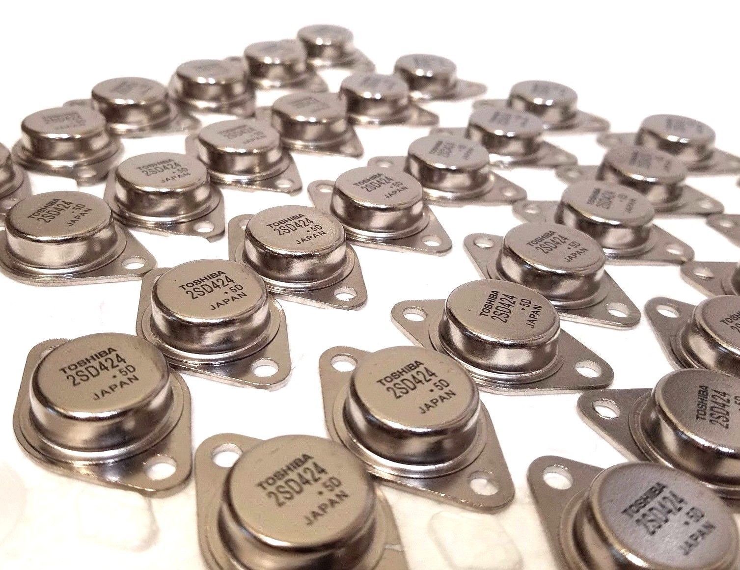 5 Pairs | Toshiba 2SB554 + 2SD424 PNP + NPN Transistors | FREE US Shipping