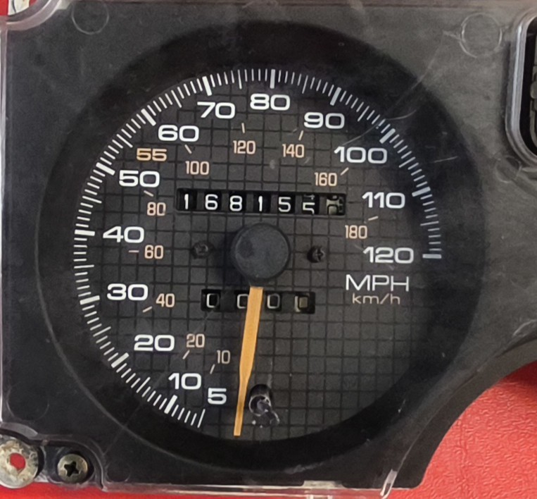 1989-92 Firebird Instrument Guage speedometer cluster 168k Miles 120 MPH