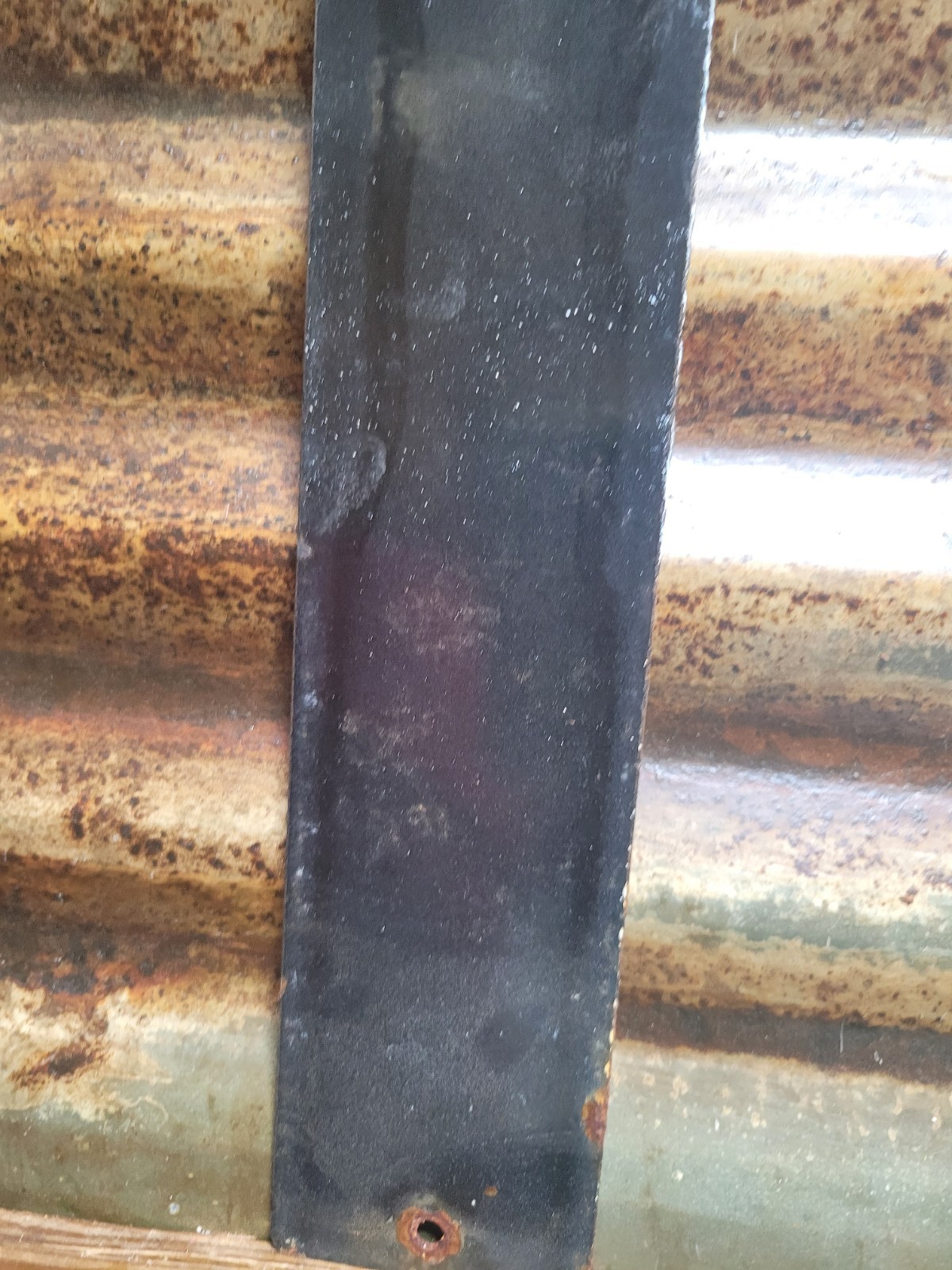 VINTAGE ORANGE CRUSH PORCELAIN SIGN ICE COLD COLA BEVERAGE SODA DRINK POP CRUSHY