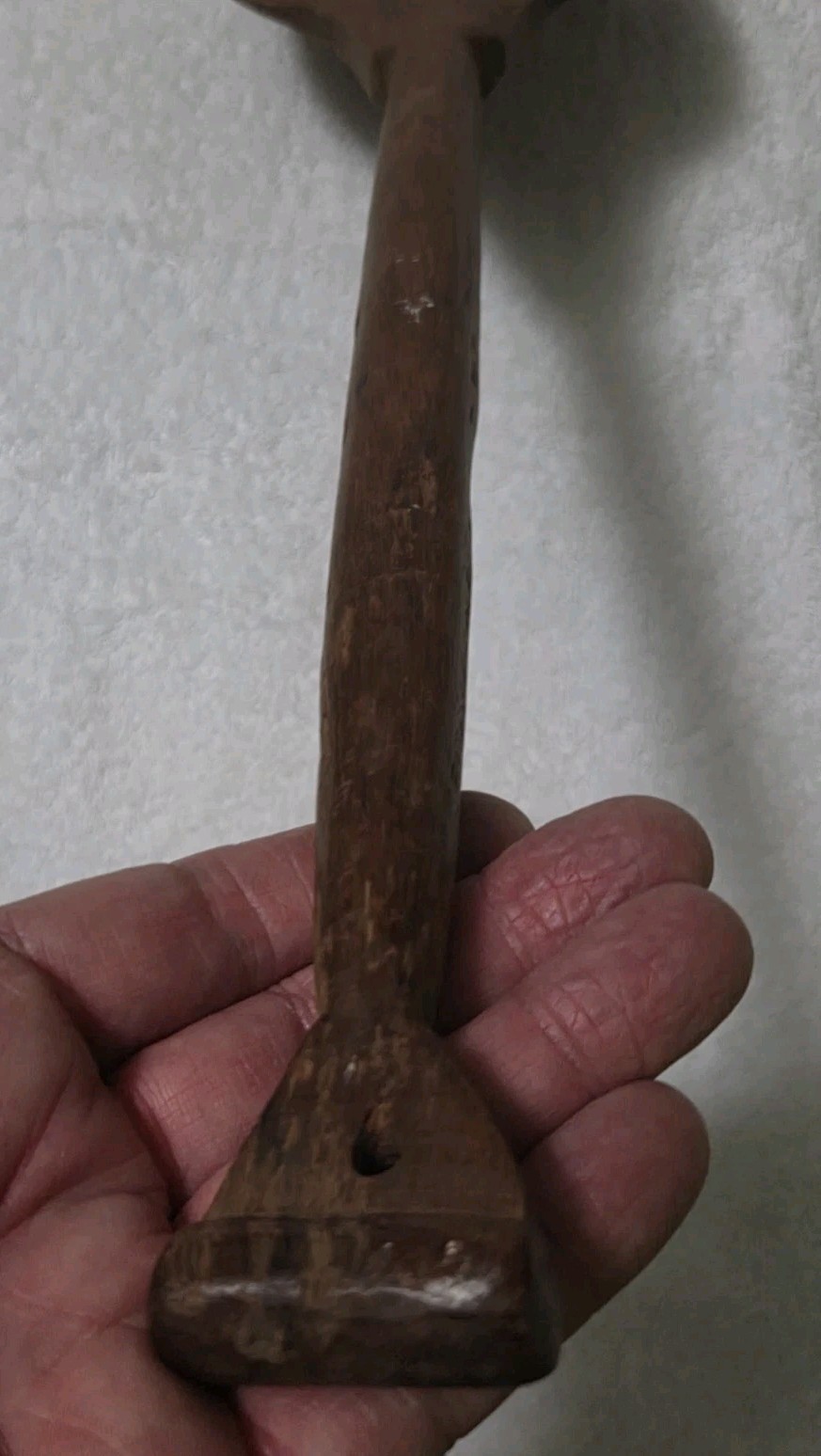 🔶️VINTAGE CARVED WOODEN PADDLE CEREMONIAL WAR CLUB SUBI OCEANIC TRIBAL ART
