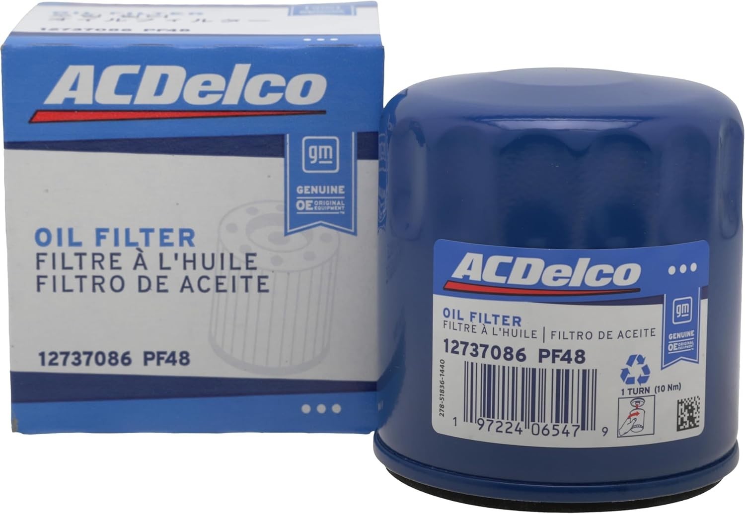ACDelco GM Original Equipment PF48 12737086 Oil Filter