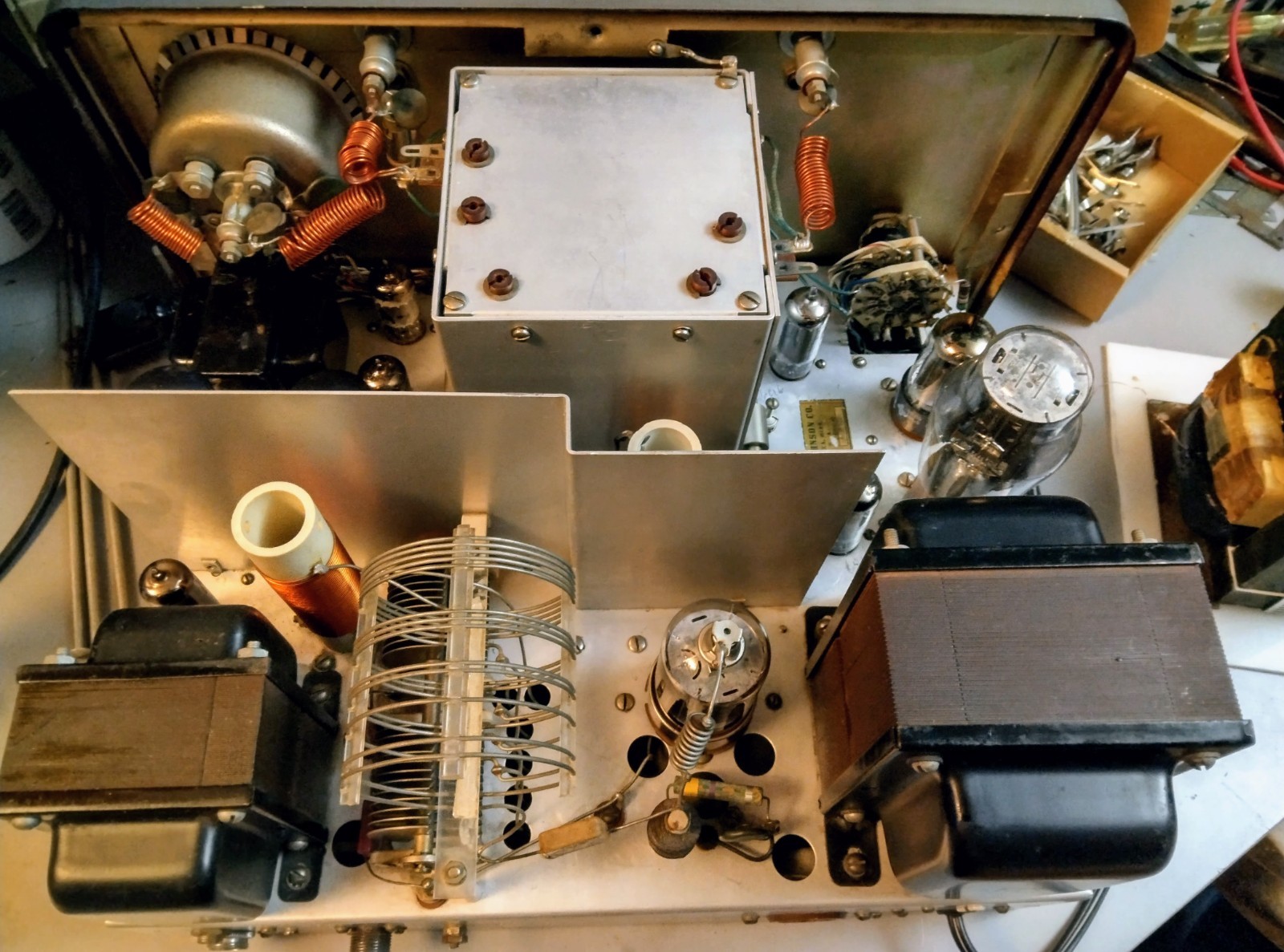 JOHNSON VIKING RANGER TRANSMITTER - FULLY FUNCTIONAL - SN:60853