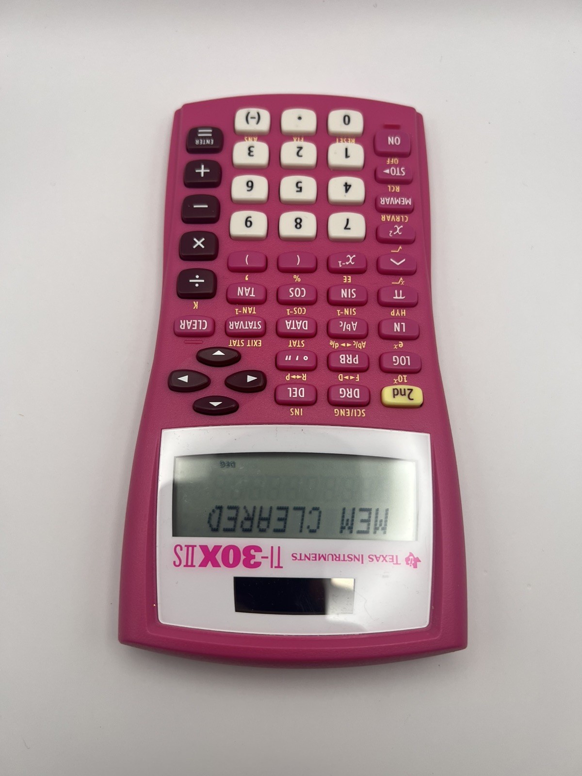 Texas Instruments TI-30X IIS Pink Scientific Calculator Free Shipping