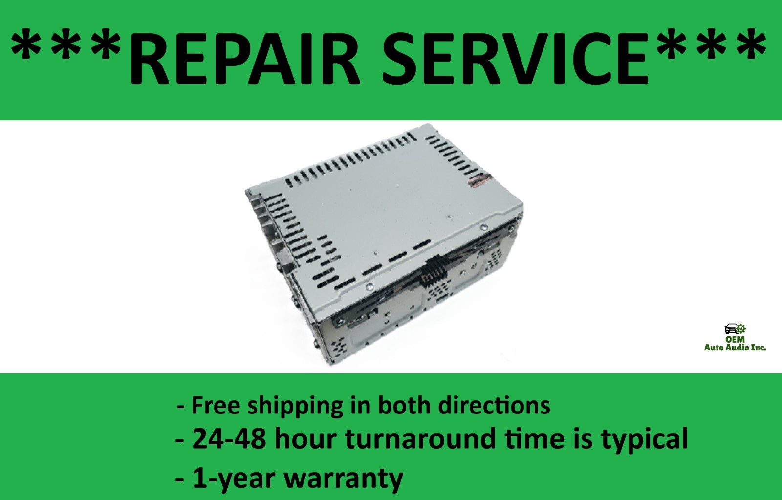 *REPAIR SERVICE* FORD ACM AUDIO CONTROL ESCAPE FUSION FOCUS FLEX EDGE CD AM FM