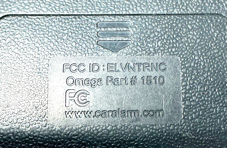 Original Excalibur ELVNTRNC, 1510 Key fob Keyless Entry Remote