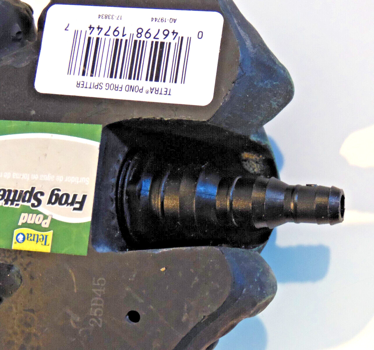 Pond Frog Spitter Tetra Aerator Water Fountain Feature 6" Decoration