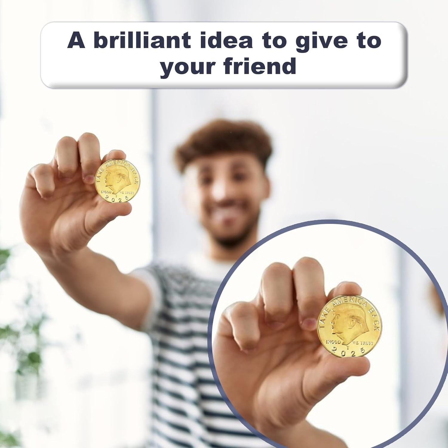 2026 President Donald Trump Commemorative Metal Coin New