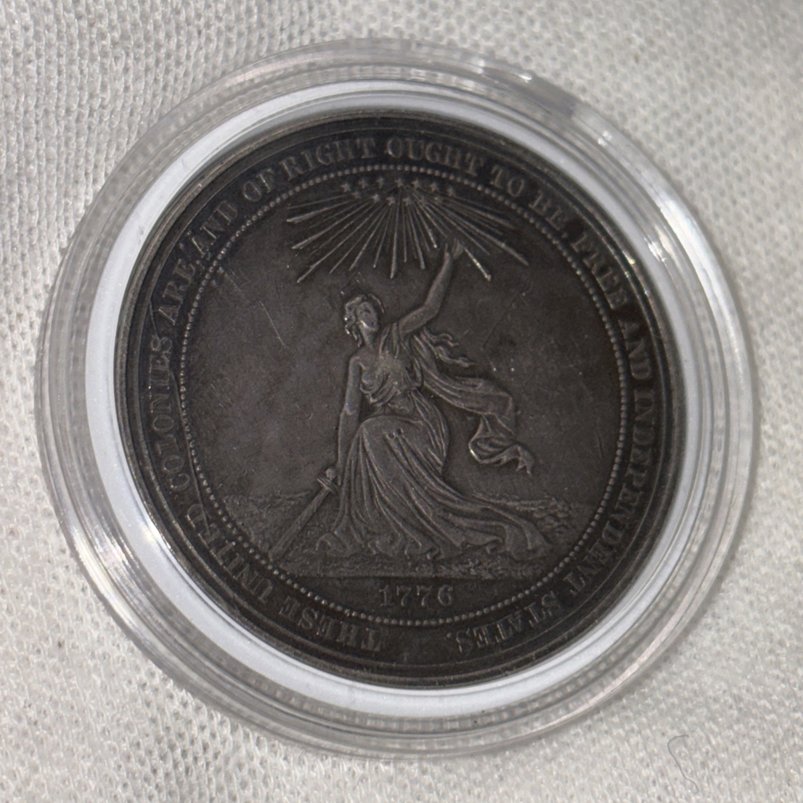 HK-20, 1876 U. S. Centennial Exposition Official Medal, Silver