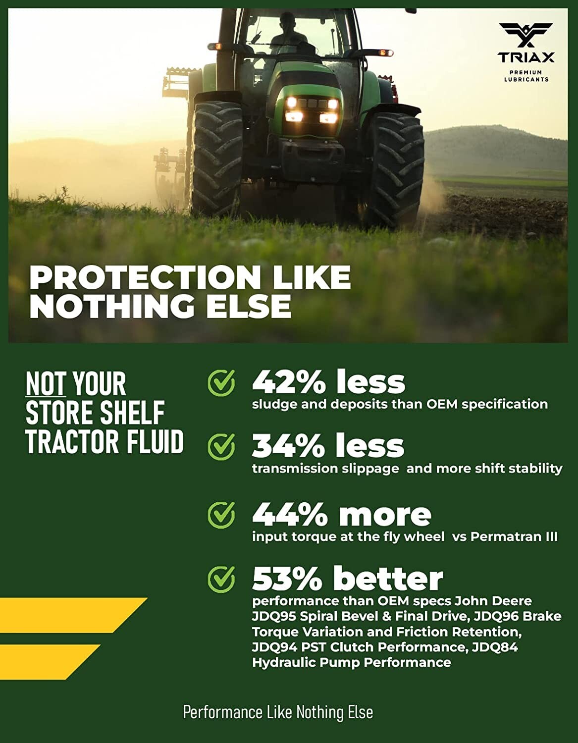 TRIAX Agra UTTO XL Synthetic Blend Tractor Transmission Hydraulic (5 Gal. Pail)