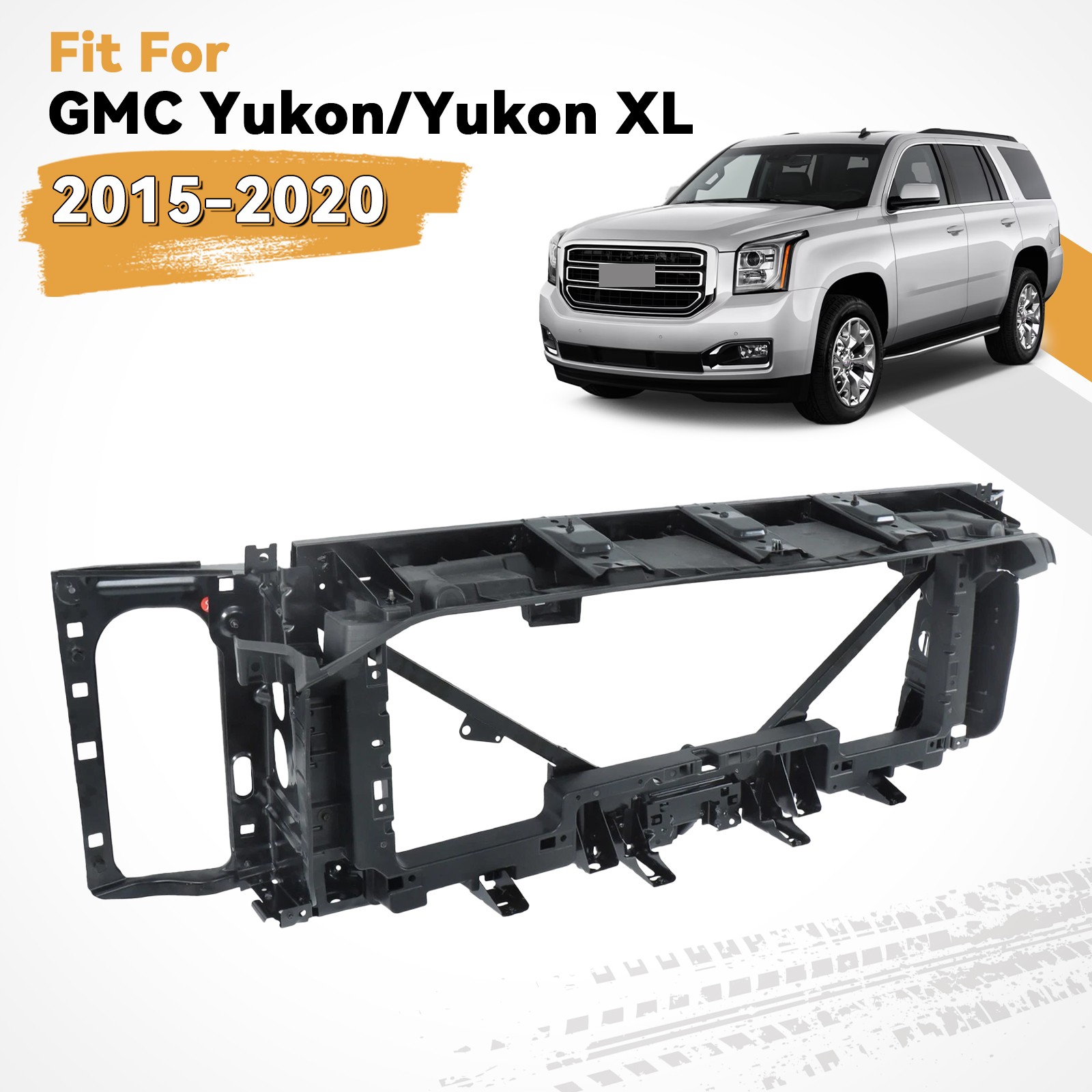 Front Header Panel Radiator Support For 2015-2020 GMC Yukon/Yukon XL 23266741