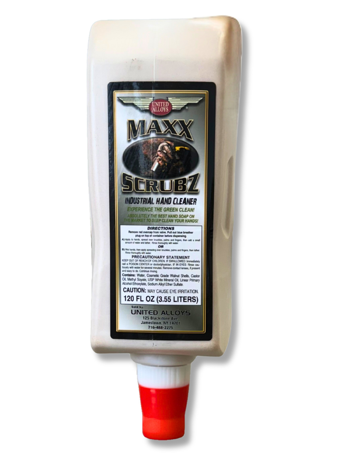 MAXX SCRUBZ BEST WALNUT SHELL INDUSTRIAL HAND SOAP HAND CLEANER MECHANICS CASE