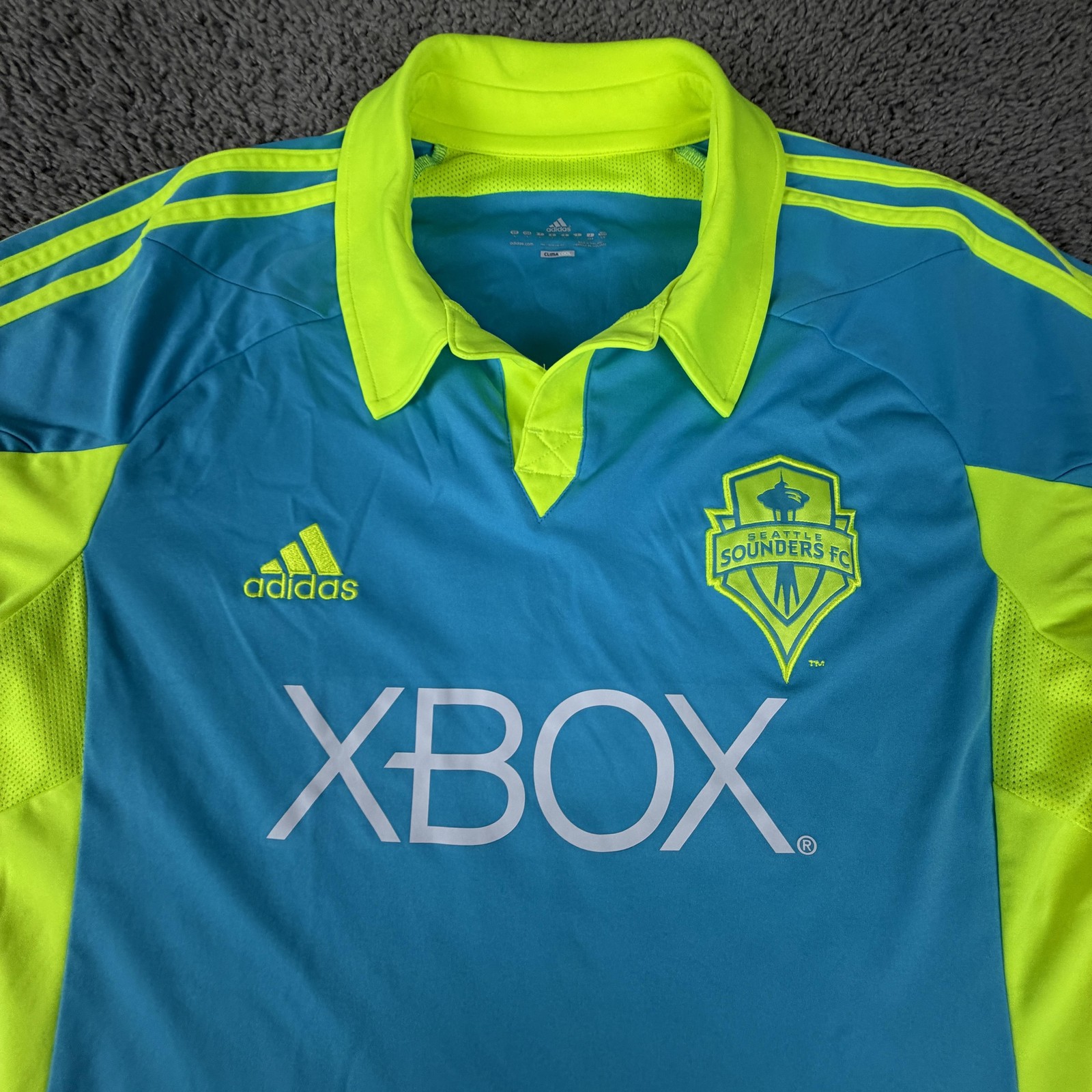 Seattle Sounders FC Jersey Mens Large 2012/2013 Clint Dempsey #2 Adidas