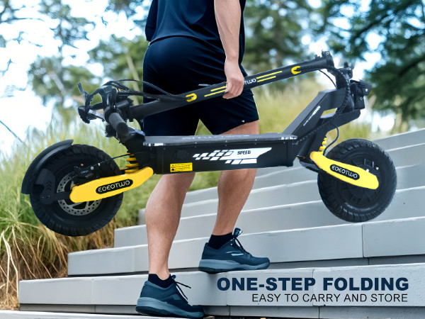 1200W Electric Scooter for Adult 48V13AH 28MPH 11'' Off-road Commuting E-Scooter