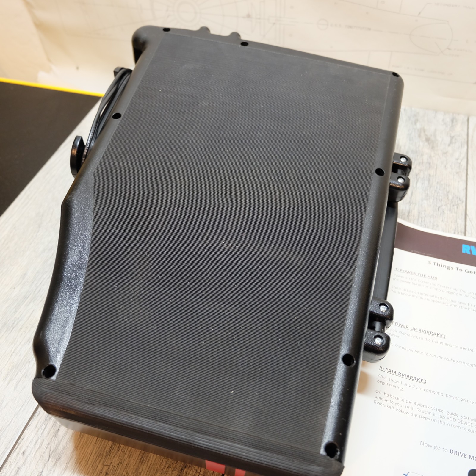 Rvi Brake3 System Brake 3 RVibrake3 Portable Flat Towing UNIT ONLY – PLEASE READ