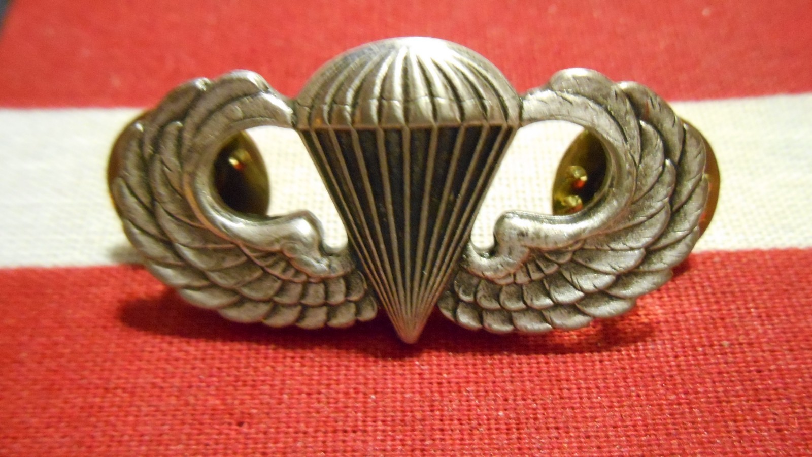 19th Special Forces EM BOS 22k Collar Insignia & Beret Flash w/DUI G23