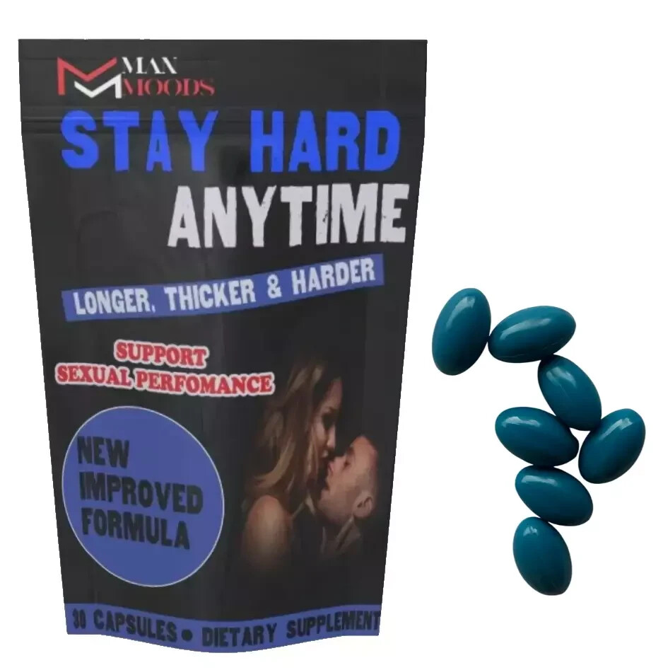 Rock Hard Fast Acting Male Performance Enhancement Level Up 30 pills Herbal Caps
