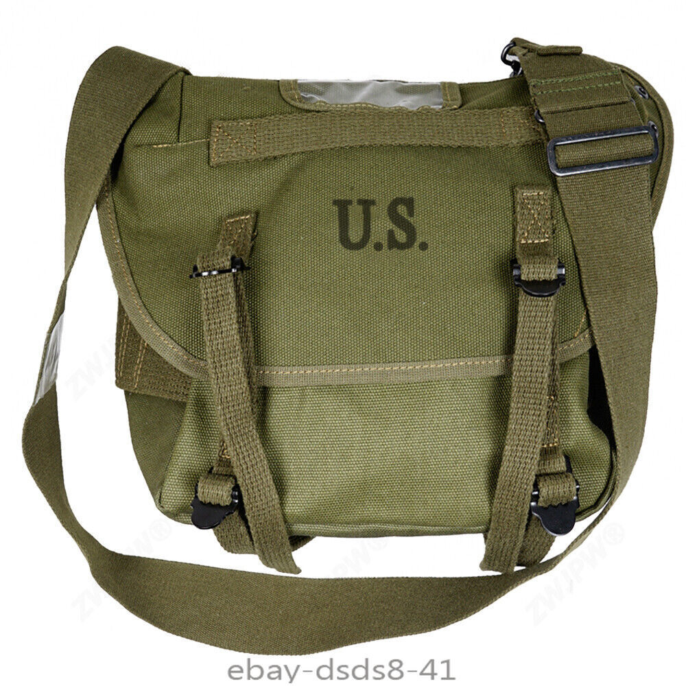 Vietnam War US Army M1961 Canvas Pure Cotton Backpack Bag
