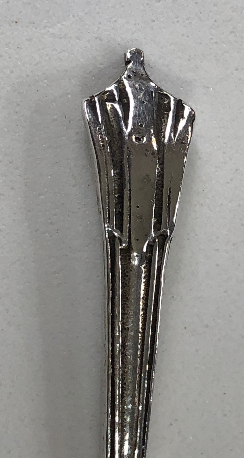 Sterling Silver Salt Spoon Birmingham England 1992 - Vintage