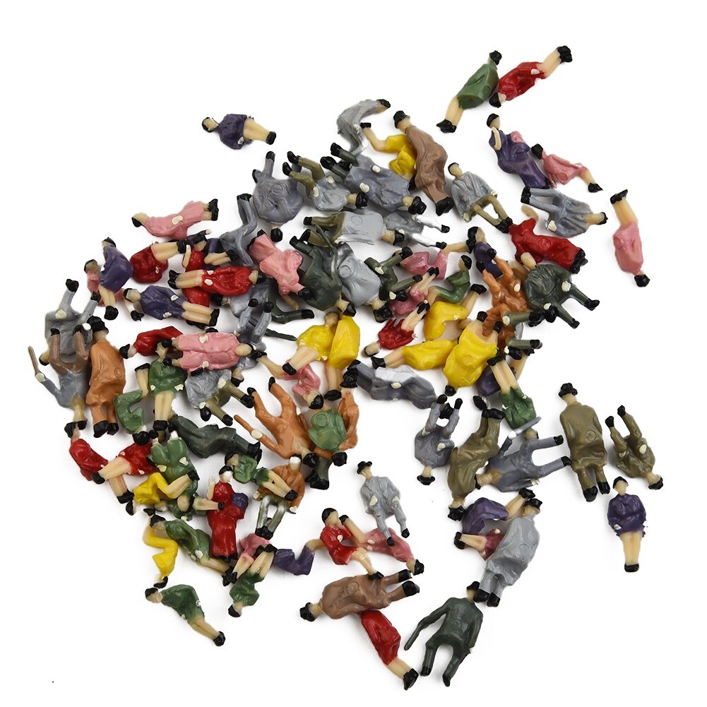 90Pcs HO Scale ALL Seated People Sitting Figures Passengers Different Poses New