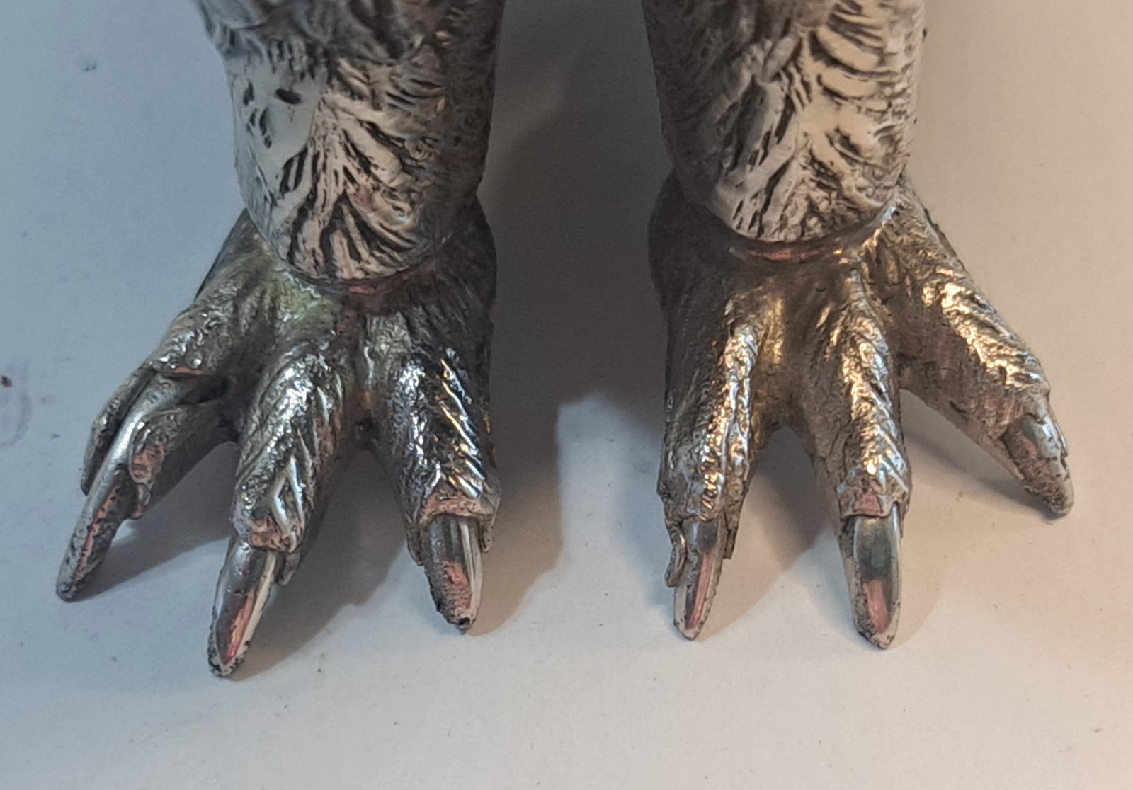 Antique Corbell & Co Silver Plate Owl Sugar Sifter Caster Muffineer Original Box