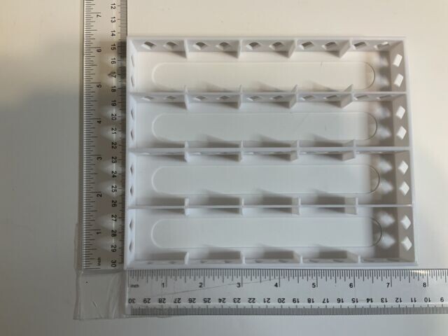 STORAGE TRAY for Stampin Up Ink SPOT 1x1 inch pads Holds up to 20 spots EMPTY