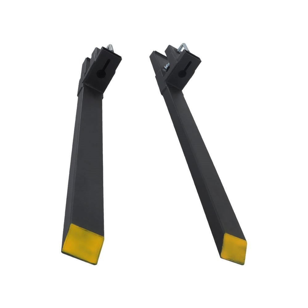 Clamp On Bucket Loader Attachment Skid Steer Tractor Pallet Forks 60" 4000Lbs