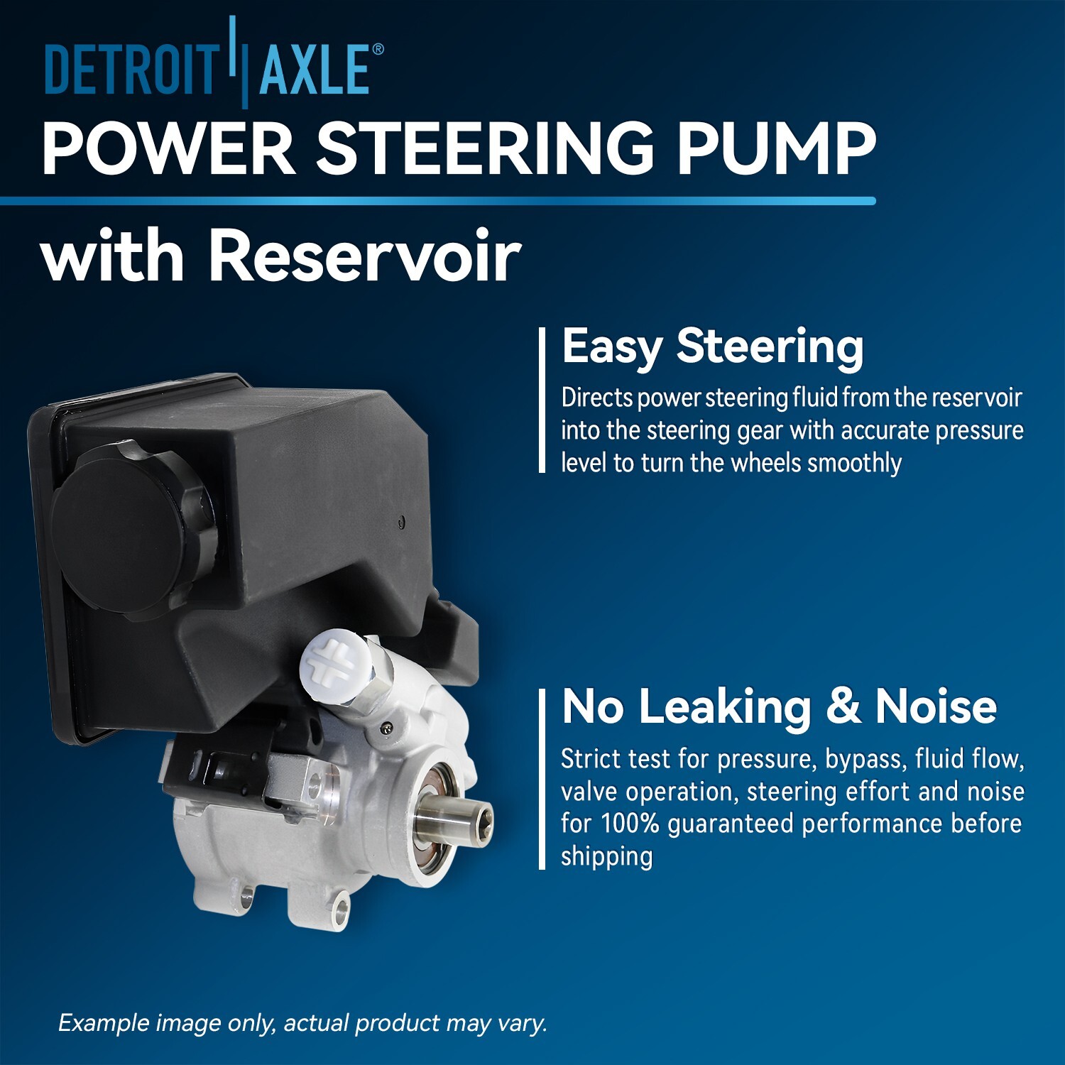 Power Steering Pump with Reservoir for Silverado Avalanche Suburban Sierra 1500