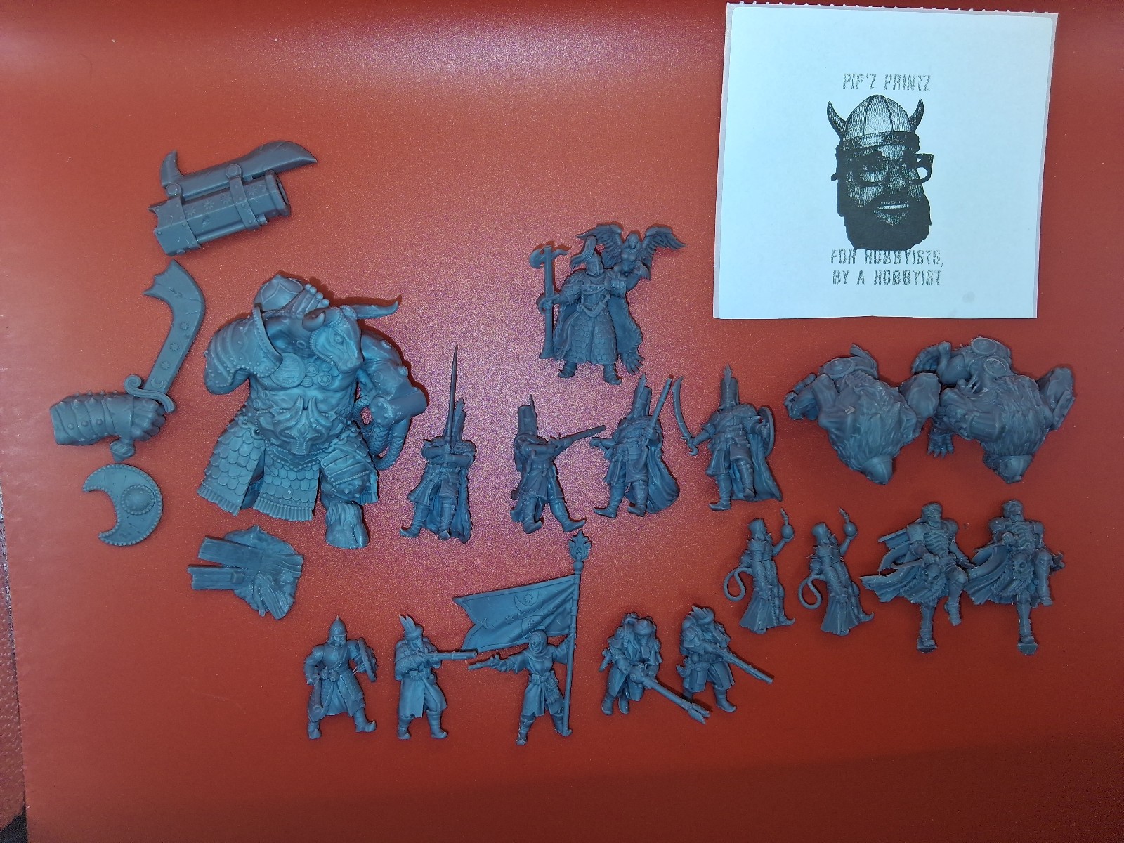 Compatible W/ Trench Crusade Iron Sultanate Extra Models with All Bases