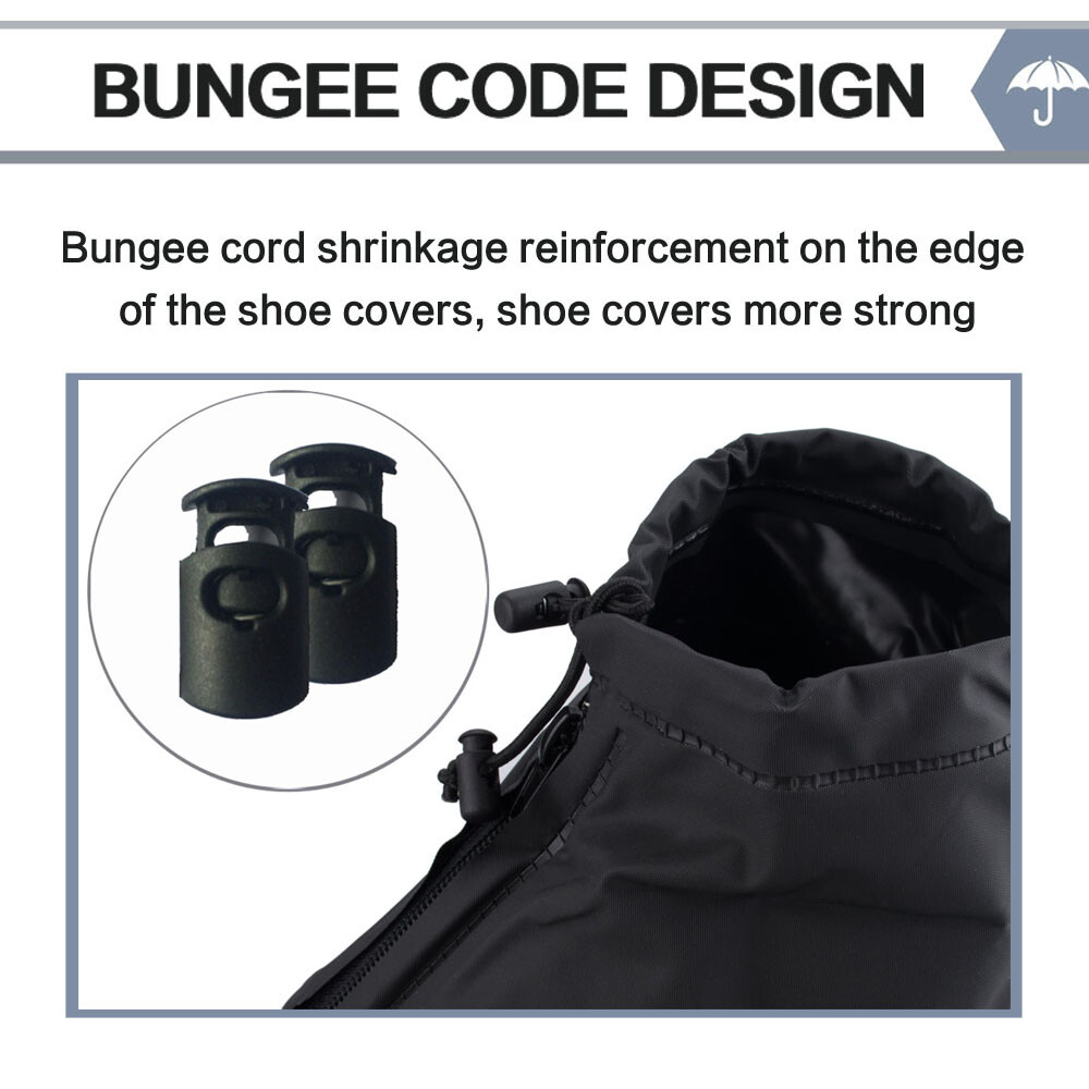 Anti-slip Silicone Rain Shoe Covers Reusable Waterproof Shoes Cover Protector