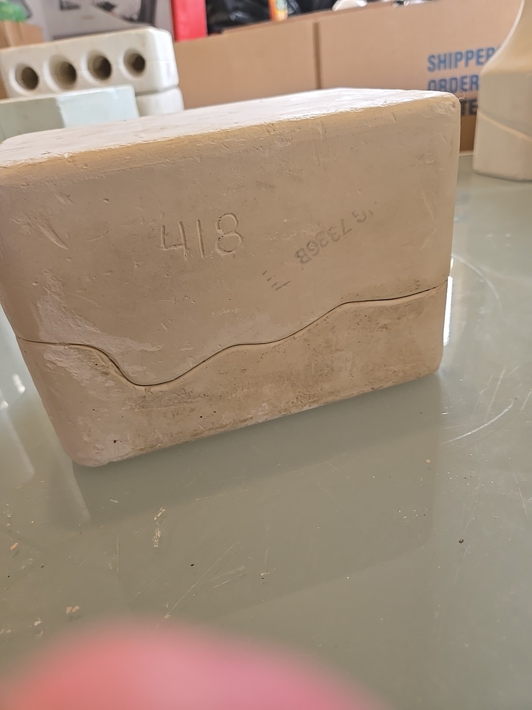 Duncan Frog Ashtray DM 418 1966 Ceramic Slip Mold