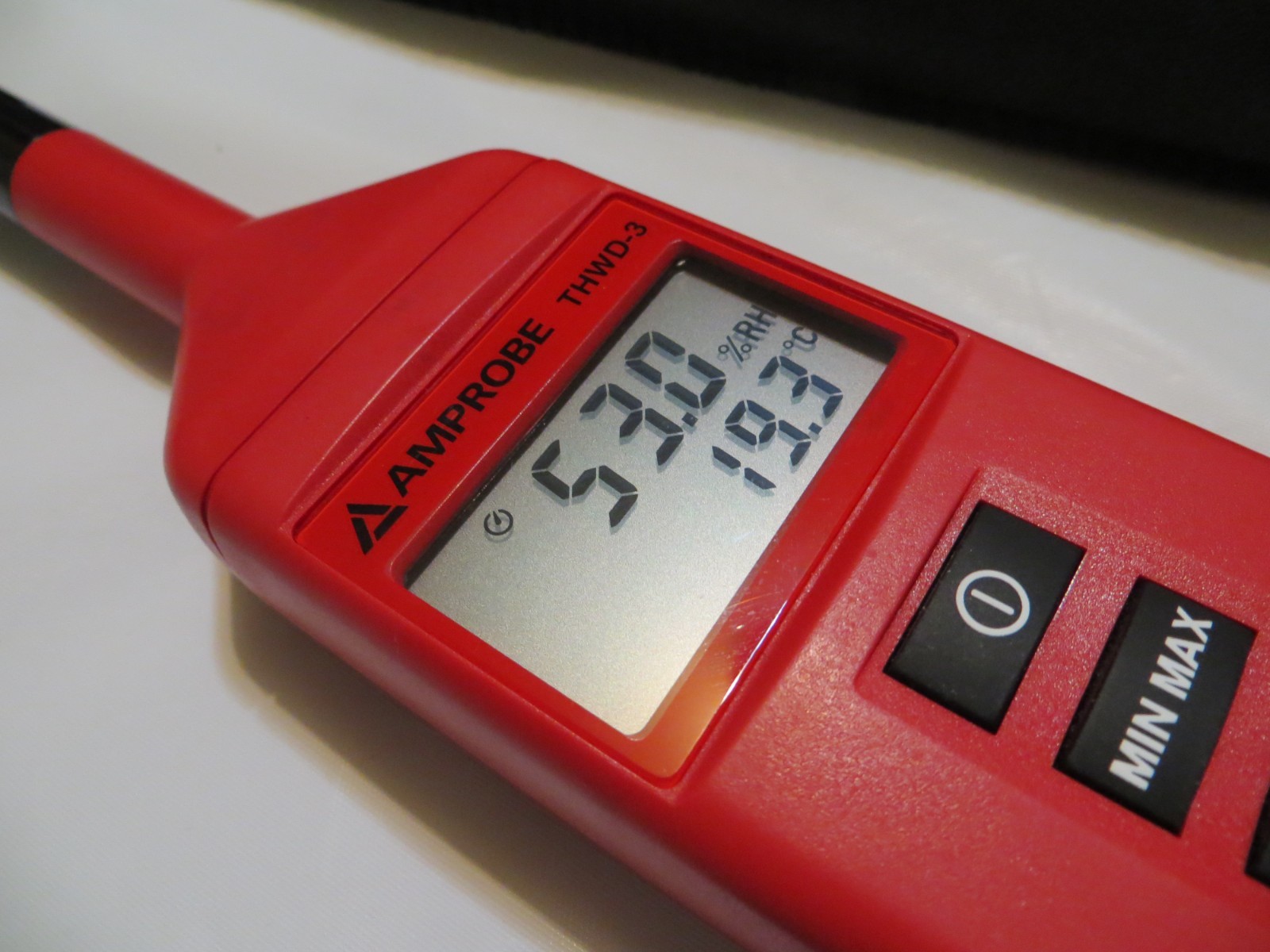 Amprobe THWD-3 Relative Humidity Temperature Meter HVAC AC