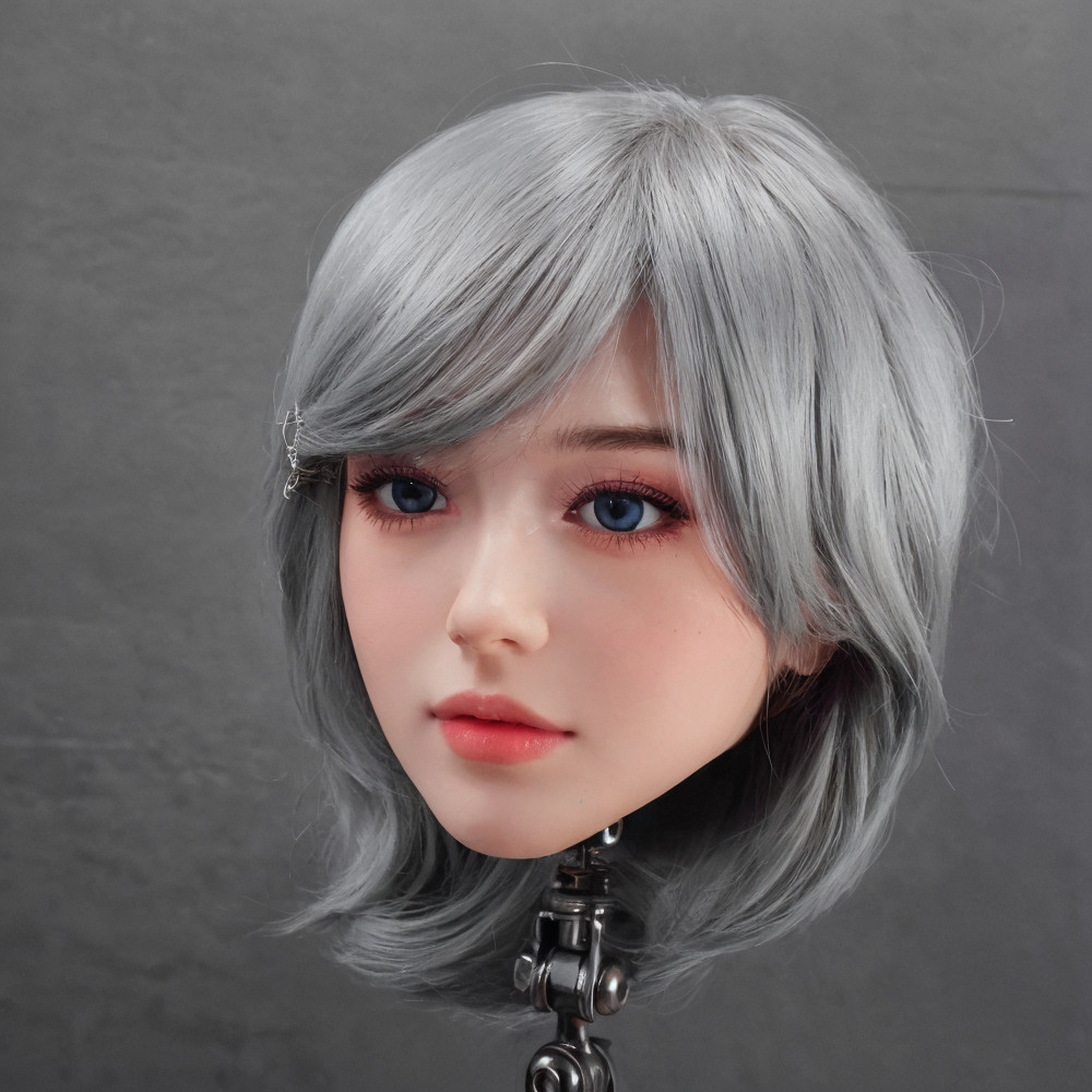 Limited edition female head model,TPE material, soft texture,Mannequin Head,Repl