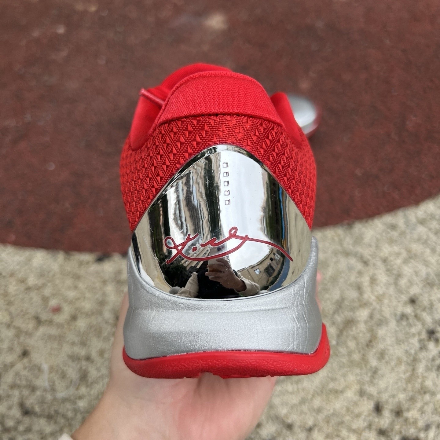 NK Kobe 5 Protro Rookie of The Year Silver Red Basketball SHOES IV2712-001