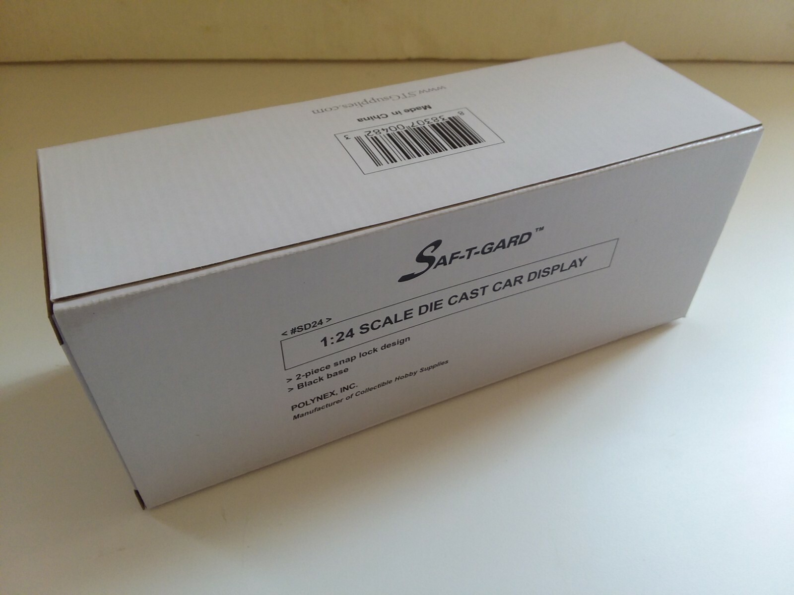 SafTgard Acrylic 1:24 Scale Die Cast Display Box NIP #SD24 Approx 10 x 4 x 4