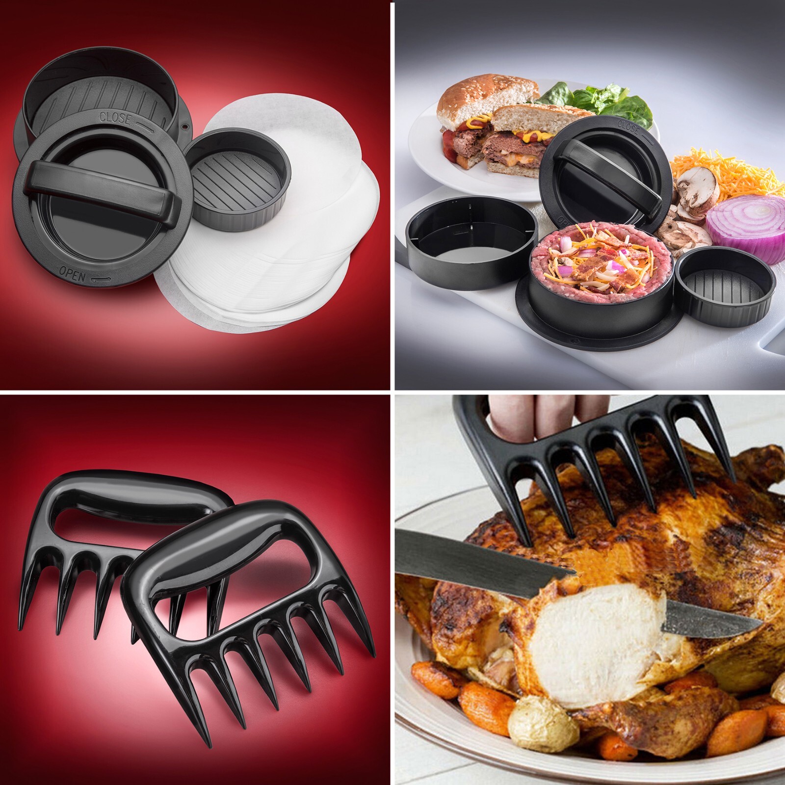 STX International Turboforce 3500 "HD" Heavy Duty Meat Grinder w/ Juicer & More!