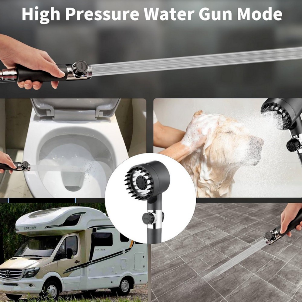 Drivse Iondrops Showerhead with Filters for Hard Water Handheld off Switch New