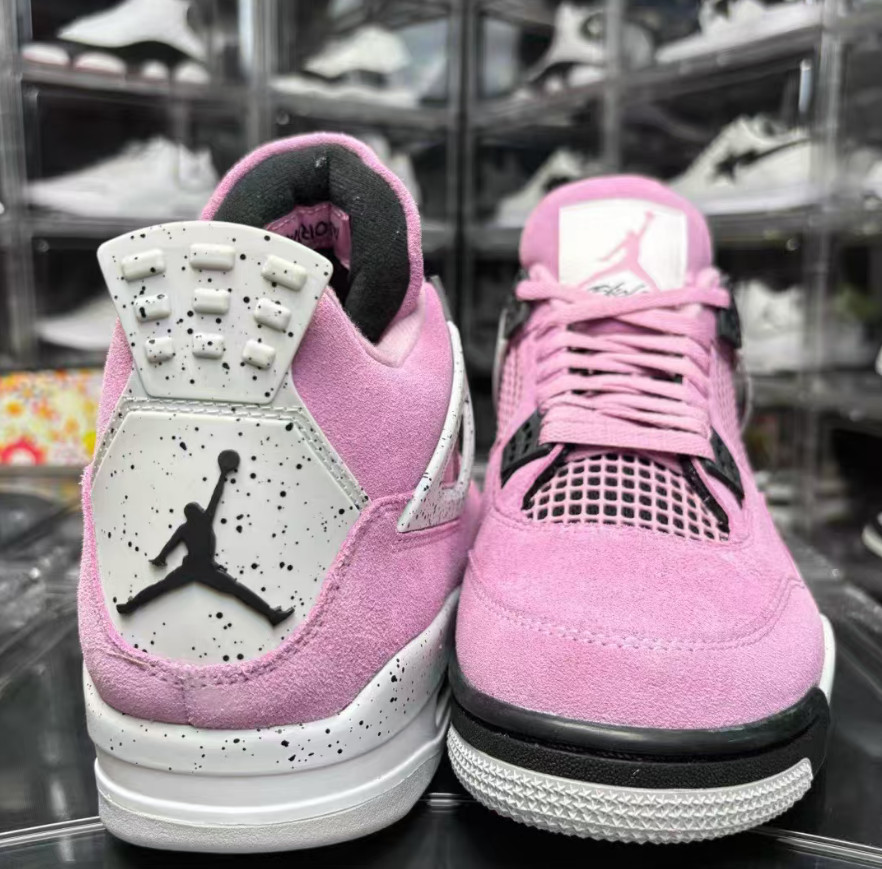 Jordan 4 "Orchid" Mid Top Retro Women's and Men's Basketball Shoes US 5-12