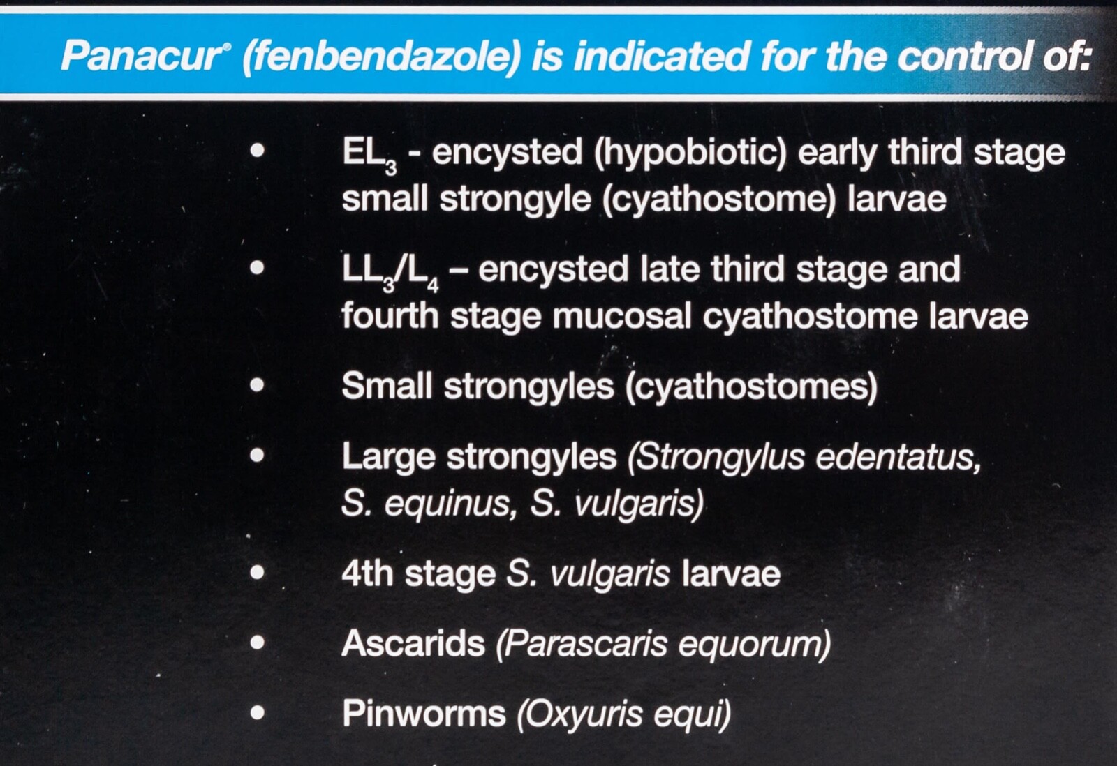 Panacur Power Pac Equine Dewormer