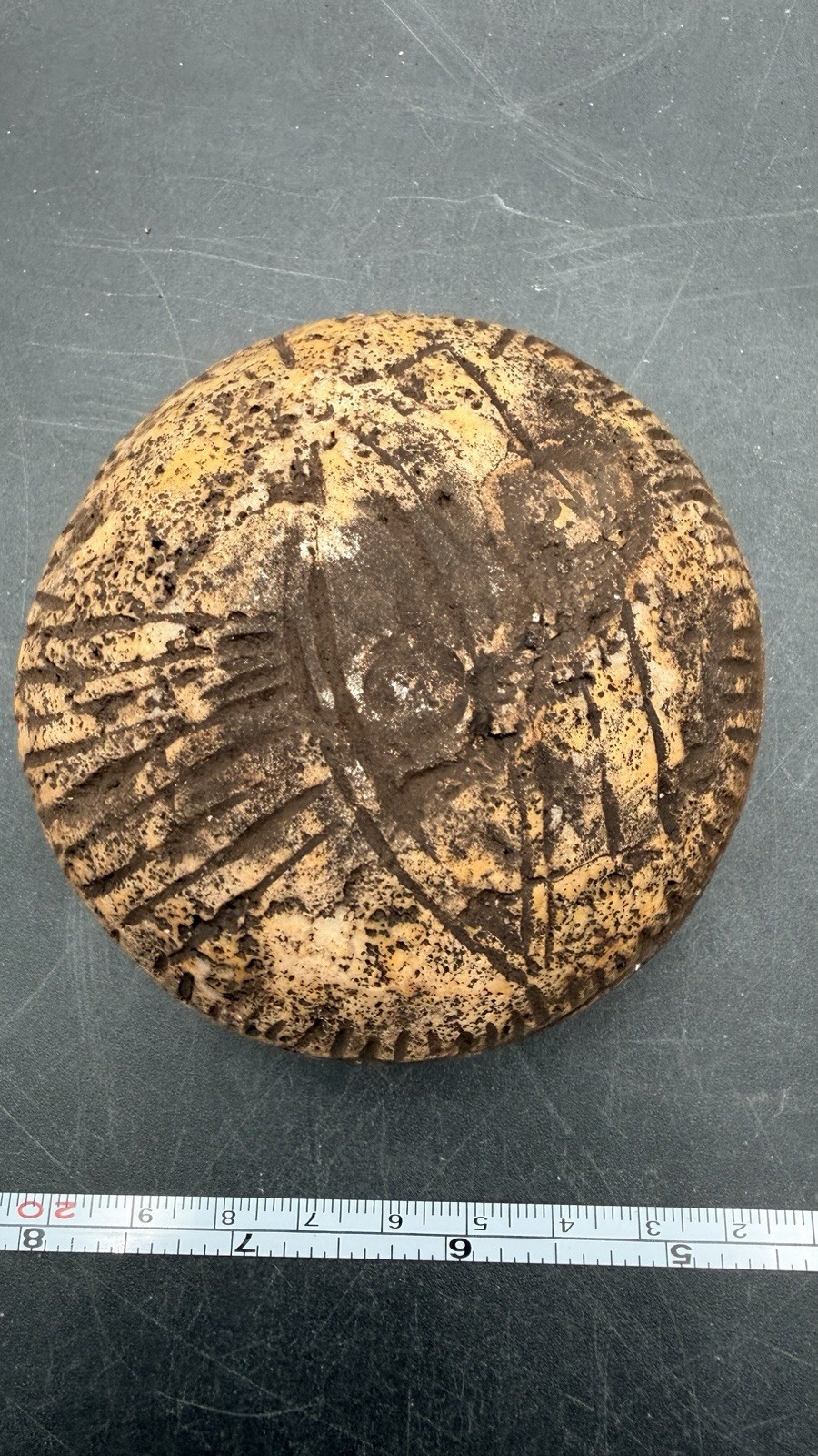 Magnetic UFO Boat From Tula Hidalgo Mexico Ojuelos Aliencarving