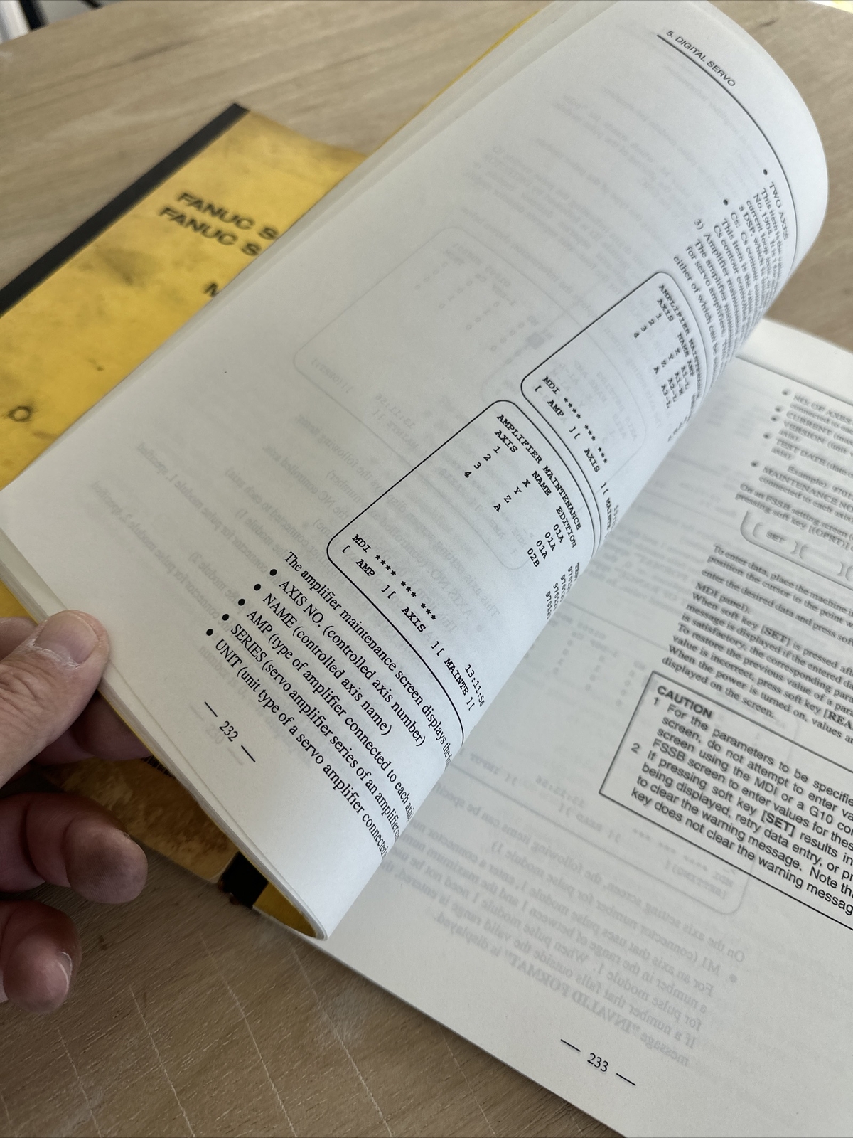 Fanuc Series 21i-Model A, 210i-Model A Parameter Manual Vol 1&2 B-63090EN/01
